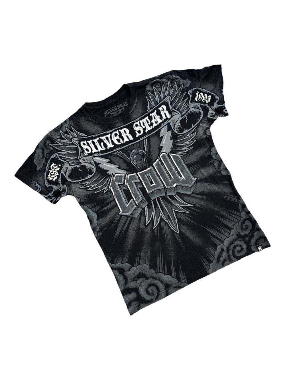 SILVER STAR David “The Crow” Loiseau UFC t-shirt size Medium